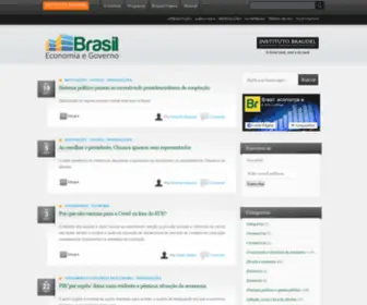 Brasil-Economia-Governo.org.br(Brasil, economia e governo) Screenshot