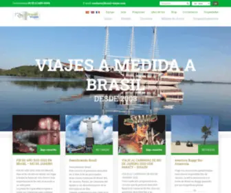 Brasil-Viajes.com(Viaje a medida a Brasil) Screenshot