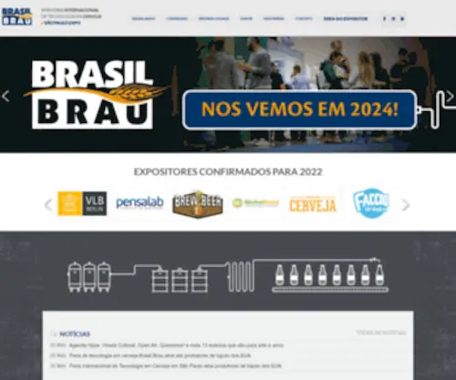 Brasilbrau.com.br(Brasil Brau) Screenshot