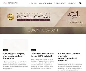 Brasilcacauchile.cl(Brasil Cacau Chile) Screenshot
