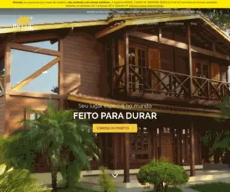 Brasilcasas.com.br(Construtora de Casas de Madeira) Screenshot