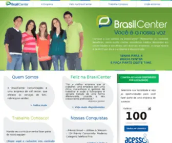 Brasilcenter.com.br(Web site created using create) Screenshot