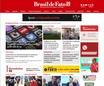 Brasildefato.com.br(Brasil de Fato) Screenshot