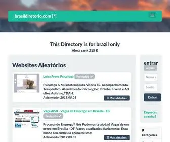 Brasildiretorio.com(Brasildiretorio) Screenshot
