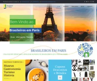 Brasileirosemparis.com(Brasileiros em paris) Screenshot