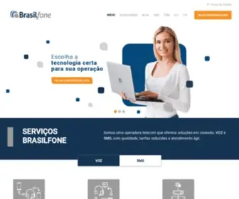 Brasilfone.com.br(Operadora telecom que oferece soluções em conexão) Screenshot