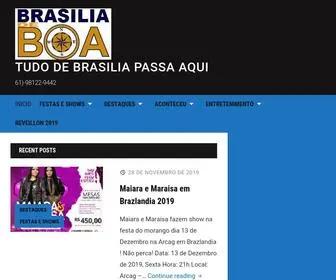 Brasiliadeboa.com(Tudo De brasilia passa aqui) Screenshot