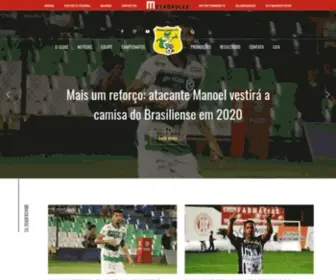 Brasiliensefc.com.br(Clube Brasiliense de Futebol) Screenshot