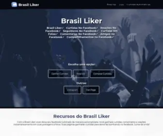 Brasilliker.com.br(Brasil Liker) Screenshot