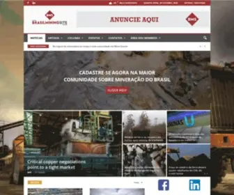 Brasilminingsite.com.br(BRASIL MINING SITE) Screenshot