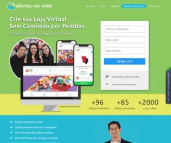 Brasilnaweb.com.br(Criar Loja Virtual) Screenshot