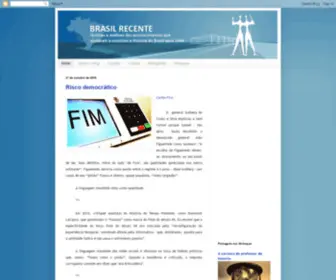 Brasilrecente.com(Brasilrecente) Screenshot