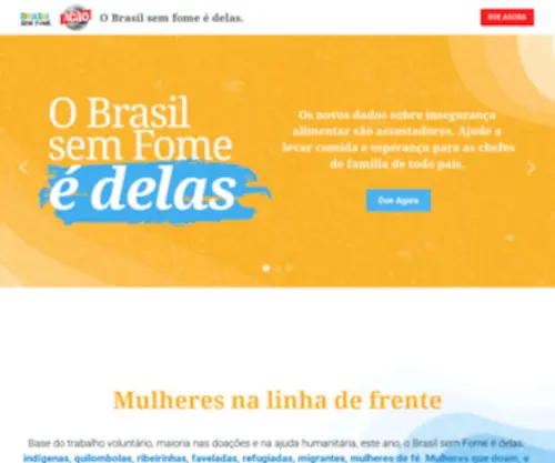 Brasilsemfome.org.br(Brasil Sem Fome) Screenshot