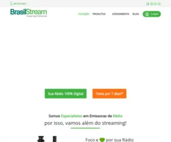 Brasilstream.com.br(Streaming com APP para sua R) Screenshot