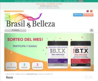 Brasilybelleza.com(Brasil & Belleza) Screenshot