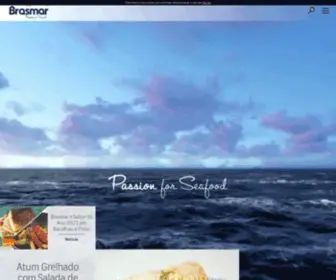 Brasmar.com(Passion for Seafood) Screenshot