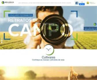 Brasmaxgenetica.com.br(BRASMAX Genética) Screenshot