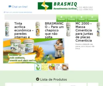 Brasmicril.com.br(MASSAS PARA CONSTRUÇÃO CIVIL) Screenshot