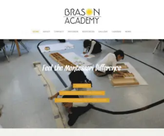 Brasonmontessori.ca(Brason Academy) Screenshot