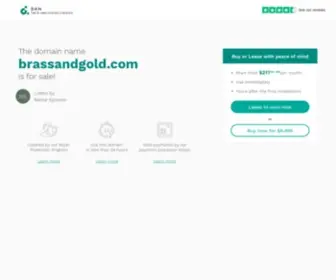 Brassandgold.com(brassandgold) Screenshot