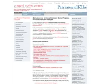 Brassardgouletyargeau.com(Microsoft Azure Web App) Screenshot