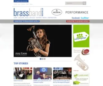 Brassbandworld.co.uk(Brass Band World) Screenshot