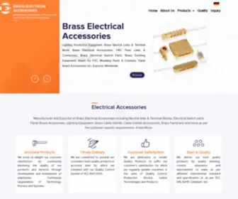 Brasselectricalaccessories.com(Electrical Accessories) Screenshot