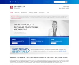 Brasselercanada.com(Brasseler Canada) Screenshot