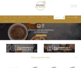 Brasser-SA-Biere.fr(Brasser sa bière) Screenshot