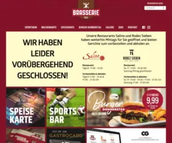 Brasserie-Bamberg.de(Brasserie Bamberg) Screenshot