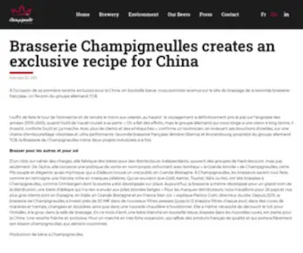 Brasserie-Champigneulles.fr(Brasserie Champigneulles) Screenshot