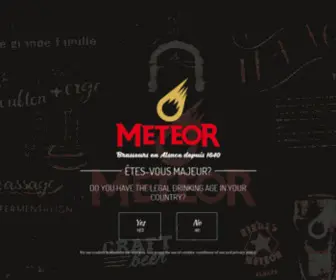 Brasserie-Meteor.fr(Bière) Screenshot