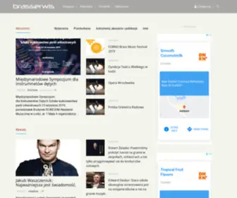 Brasserwis.pl(Portal miłośników instrumentów dętych blaszanych) Screenshot