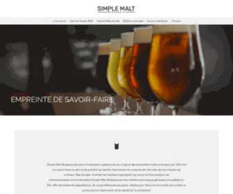 Brasseursillimites.com(Microbrasserie Simple Malt Brasseurs) Screenshot