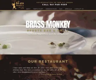 Brassmonkeytavern.com(BrassMonkeySportsBar) Screenshot