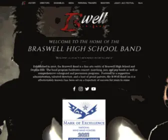 Braswellband.com(The Braswell Band) Screenshot