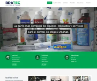 Bratec.com.ar(Control de plagas) Screenshot