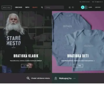 Bratiska.sk(Úvod) Screenshot