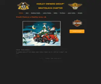 Bratislavahog.sk(Bratislava Chapter Slovakia logo harley) Screenshot