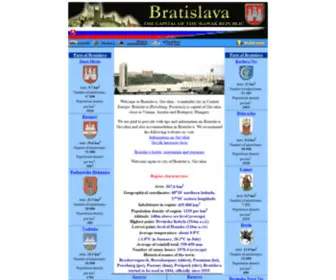 Bratislavaslovakia.com(Bratislava, Slovakia) Screenshot