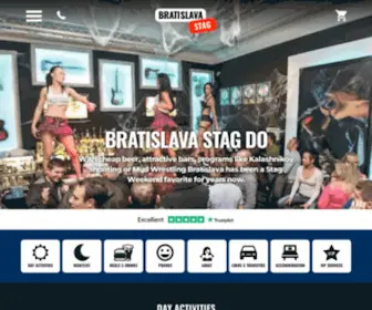 Bratislavastag.com(Ideas for Bratislava Stag Do Weekends) Screenshot