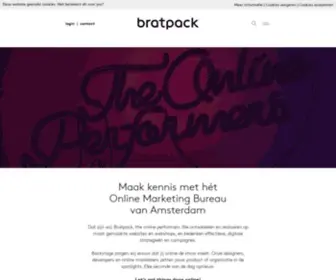 Bratpack.nl(Digital & Online marketing bureau Amsterdam) Screenshot