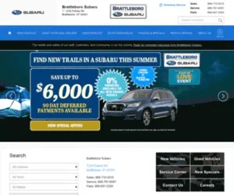 Brattleborosubaru.com(Brattleboro Subaru) Screenshot