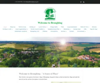 Braughing.org.uk(Braughing Community Website) Screenshot