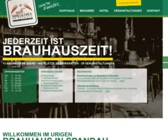 Brauhaus-Spandau.de(Brauhaus Berlin Spandau) Screenshot