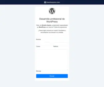 Braulioaquino.com(Internet) Screenshot