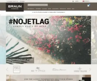 Braun-Hamburg.de(Anzüge) Screenshot