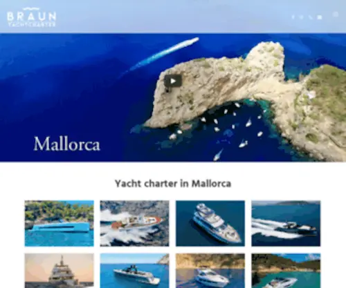 Braun-Yachtcharter.com(Braun Yachtservice) Screenshot