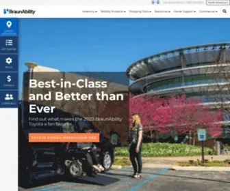 Braunability.com Screenshot