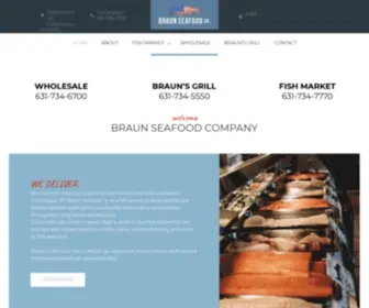 Braunseafood.com(Braun Seafood Co) Screenshot